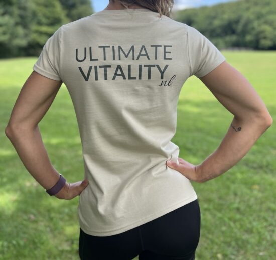 Iconic comfy t-shirt voor dames beige