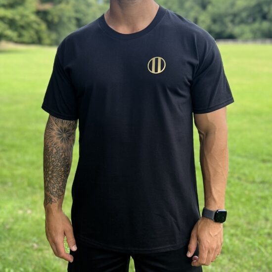 Iconic comfy t-shirt voor heren zwart - Afbeelding 2